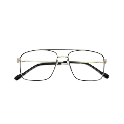 Silver Comfort Turban Eyeglasses