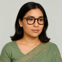 Bold Acetate Aviator Eyeglasses at chashma