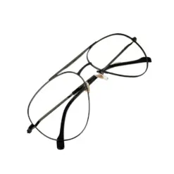 Black Turban Fit Clip-on Eyeglasses at chashmah