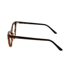 Brown Bold Cat-eye Frame at chashmah