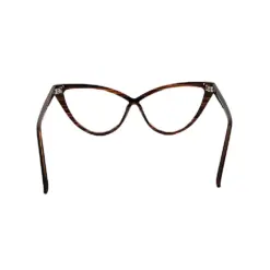 Brown Bold Cat-eye Frame at chashmah