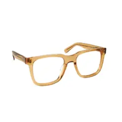 Camel Brown Oversized Eyeglasses AT CHASHMAH