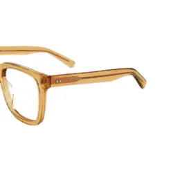 Camel Brown Oversized Eyeglasses AT CHASHMAH