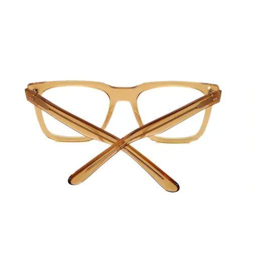 Camel Brown Oversized Eyeglasses AT CHASHMAH