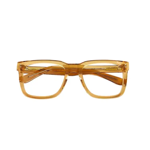 Camel Brown Oversized Eyeglasses AT CHASHMAH