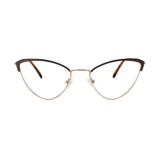 Golden Cat-eye Metal Eyewear online at chashmah