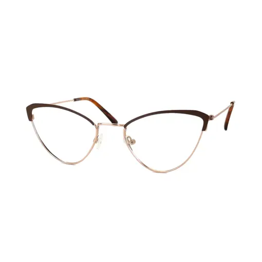 Golden Cat-eye Metal Eyewear online at chashmah