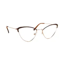 Golden Cat-eye Metal Eyewear online at chashmah