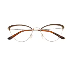 Golden Cat-eye Metal Eyewear online at chashmah