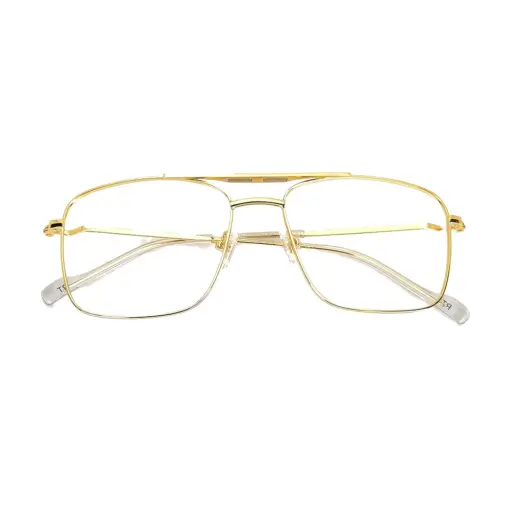 Golden Turban Fit Clip-on Eyeglasses at chashmah
