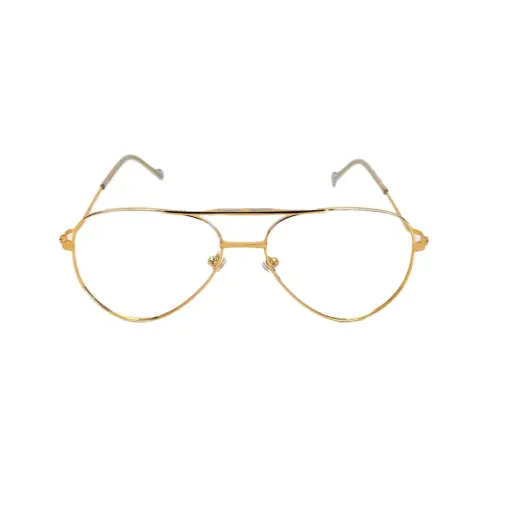 Golden Turban Fit Clip-on Eyeglasses at chashmah