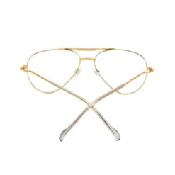 Golden Turban Fit Clip-on Eyeglasses at chashmah