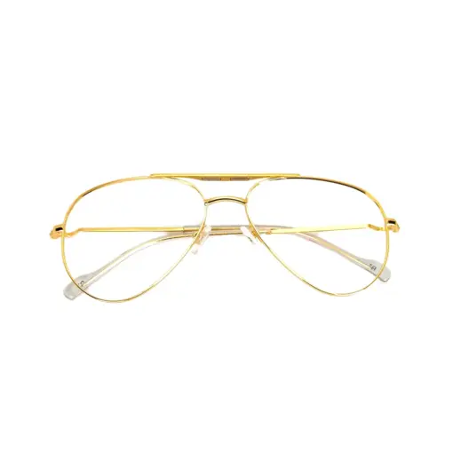 Golden Turban Fit Clip-on Eyeglasses at chashmah