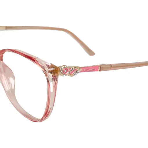 Pink Compact Fashion Eyeglasses at chashma