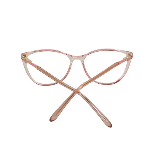 Pink Compact Fashion Eyeglasses at chashma