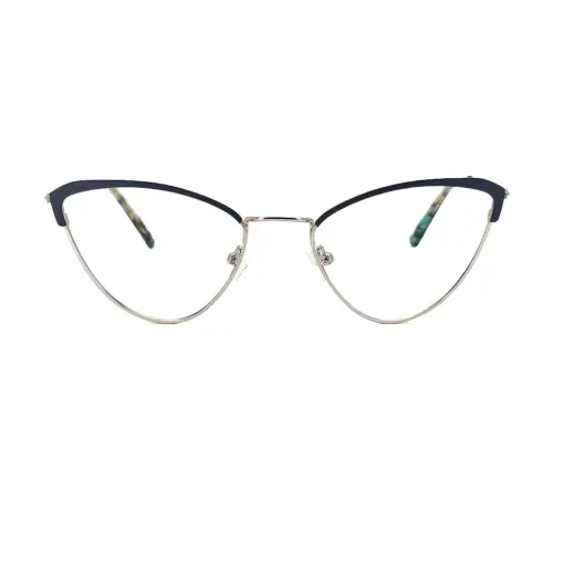 Silver Cat-eye Metal Eyewear online at chashmah