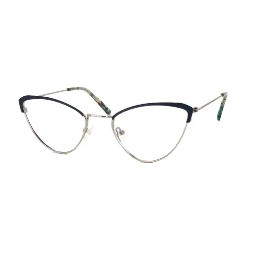 Silver Cat-eye Metal Eyewear online at chashmah