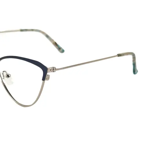 Silver Cat-eye Metal Eyewear online at chashmah