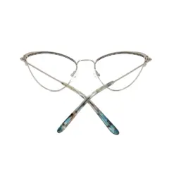 Silver Cat-eye Metal Eyewear online at chashmah
