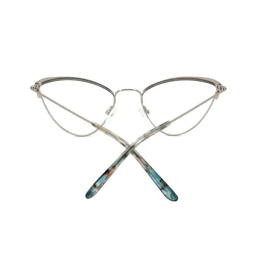 Silver Cat-eye Metal Eyewear online at chashmah