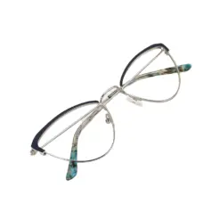 Silver Cat-eye Metal Eyewear online at chashmah