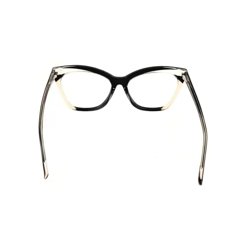 Black Bold Cat-eye Eyeglasses at chashmah