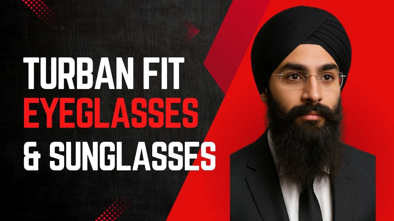turban fit eyeglasses & sunglasses