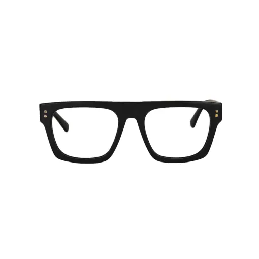 Black Bold Fashion Eyeglasses at chashma