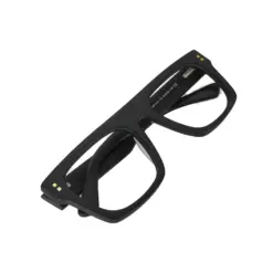 Black Bold Fashion Eyeglasses at chashma