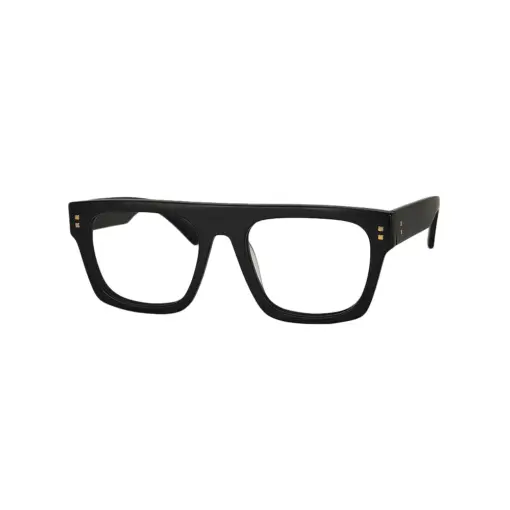 Black Bold Fashion Eyeglasses at chashma