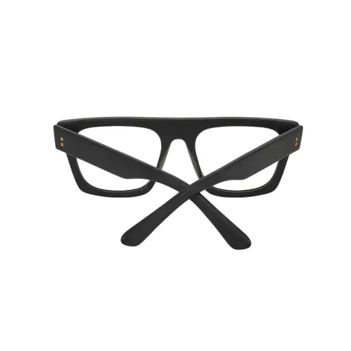 Black Bold Fashion Eyeglasses at chashma