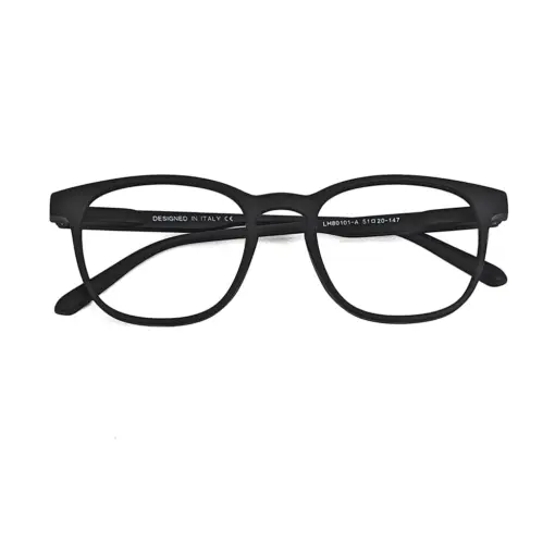 Black Switch Clip-on Eyeglasses at chashma.com