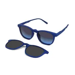 Blue Switch Clip-on Eyeglasses at chashmah.com