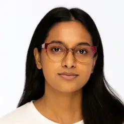 Brown Butterfly Women Eyeglasses At chashmah