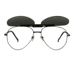Brown Turban Fit Clip-on Eyeglasses At chashmah