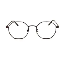 Brown Hexxa Modern Eyeglasses