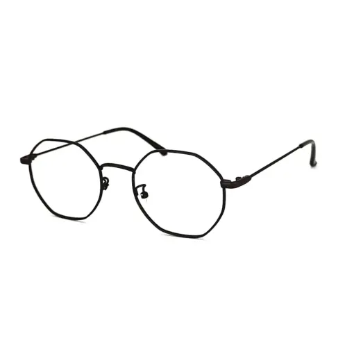 Brown Hexxa Modern Eyeglasses