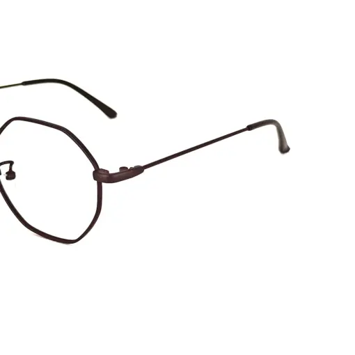 Brown Hexxa Modern Eyeglasses