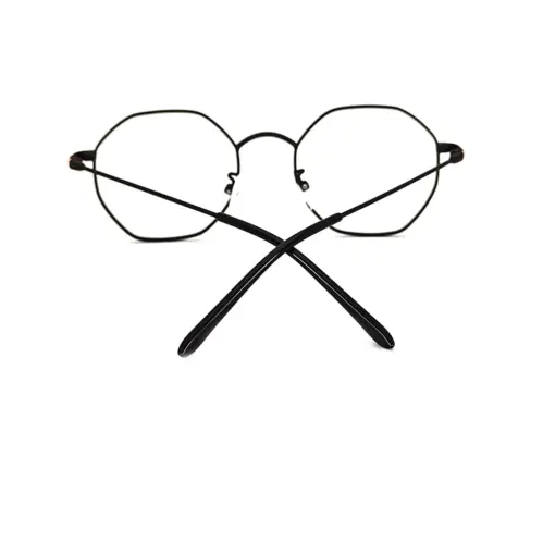 Brown Hexxa Modern Eyeglasses