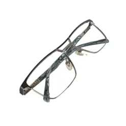 Compact Small Metal Eyeglasses at chashma