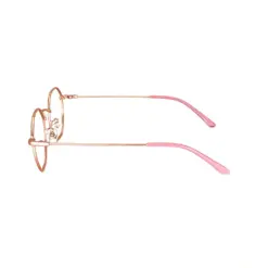 Gold Hexxa Modern Eyeglasses at chashma