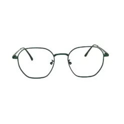Green Metal Modern Eyewear at chashma