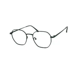 Green Metal Modern Eyewear at chashma