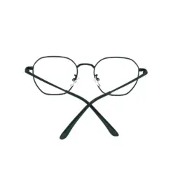 Green Metal Modern Eyewear at chashma