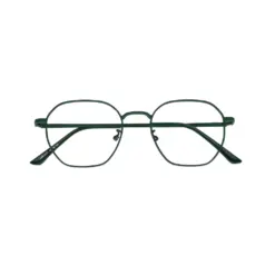 Green Metal Modern Eyewear at chashma