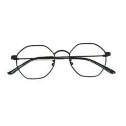 Green Hexxa Modern Eyeglasses at chashma