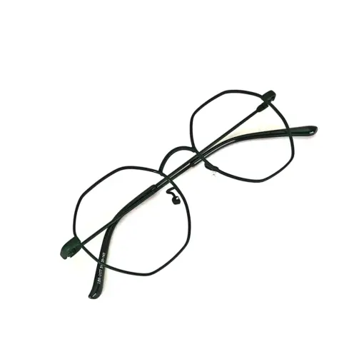 Green Hexxa Modern Eyeglasses at chashma