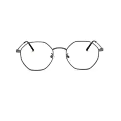 Grey Hexxa Modern Eyeglasses at chashma