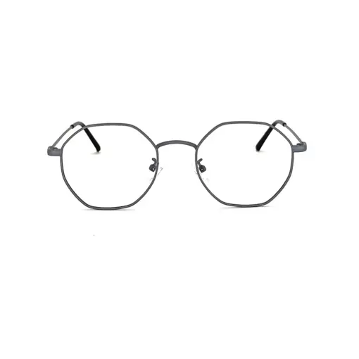 Grey Hexxa Modern Eyeglasses at chashma