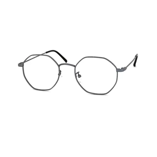 Grey Hexxa Modern Eyeglasses at chashma